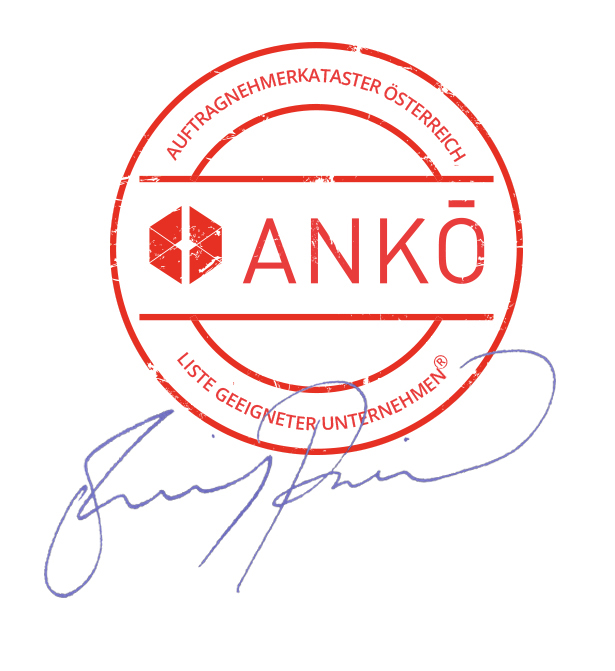 Verifiziert durch das Ankoe-Siegel